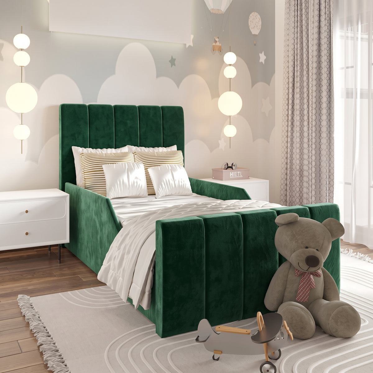 Plush Velvet Green