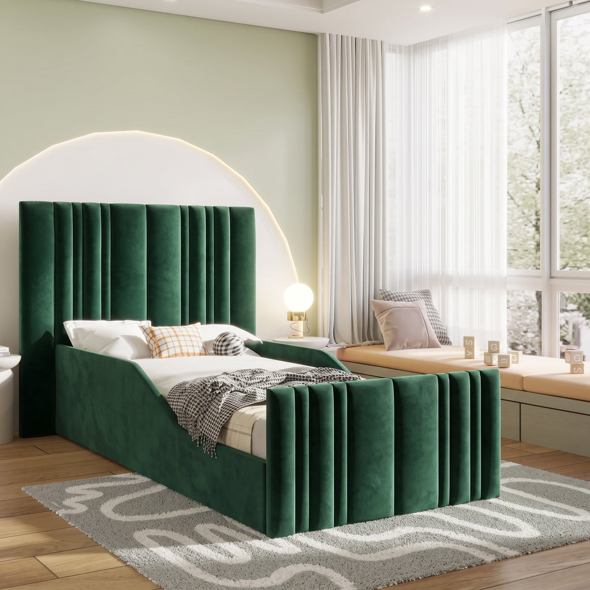 Plush Velvet Green