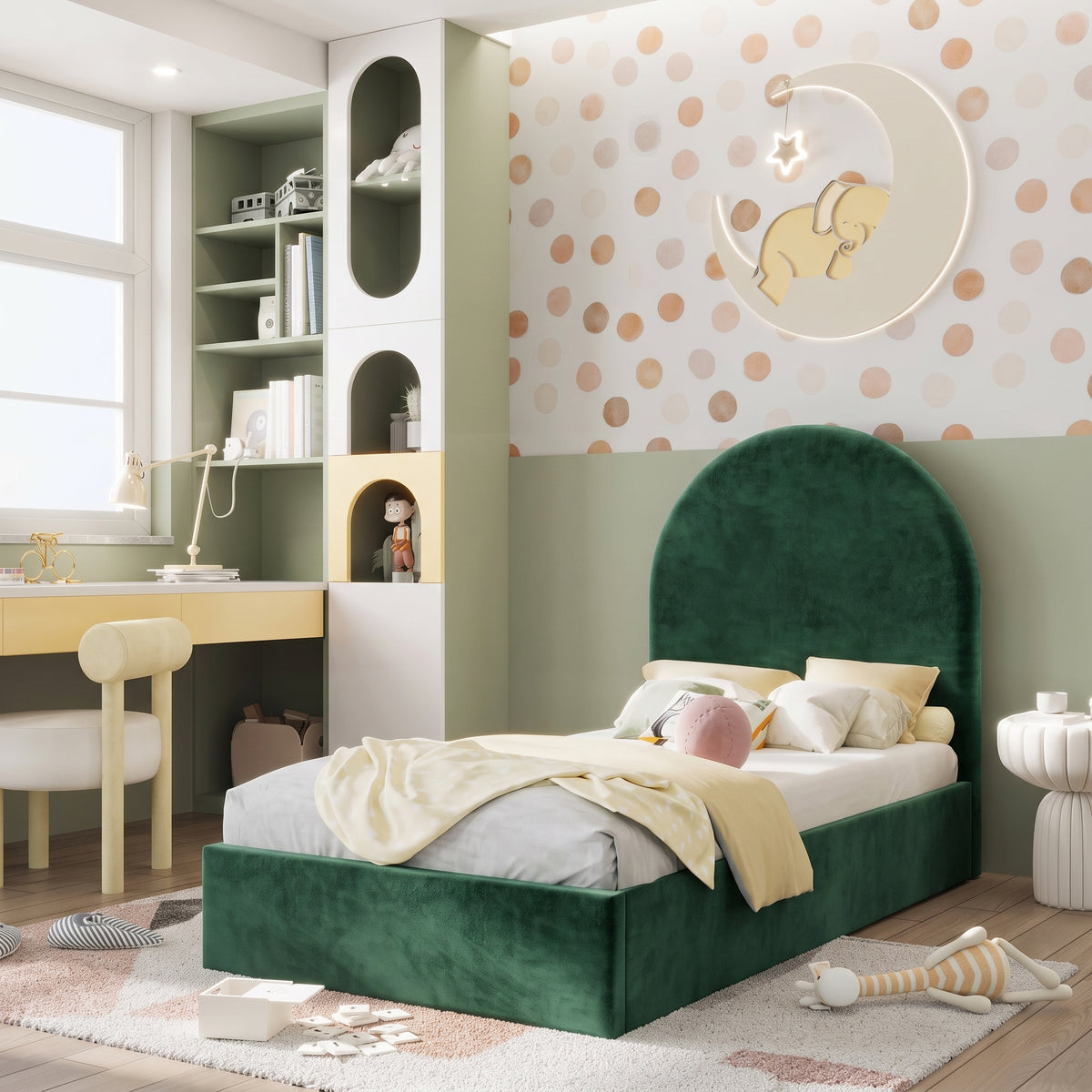 Plush Velvet Green