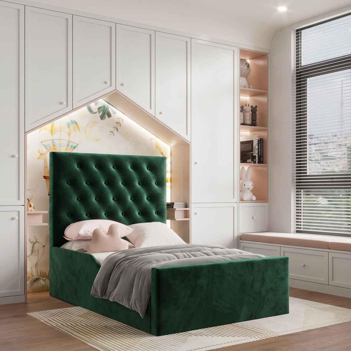 Plush Velvet Green