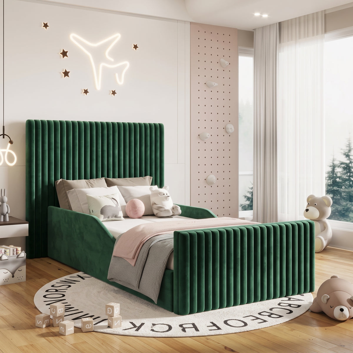 Plush Velvet Green