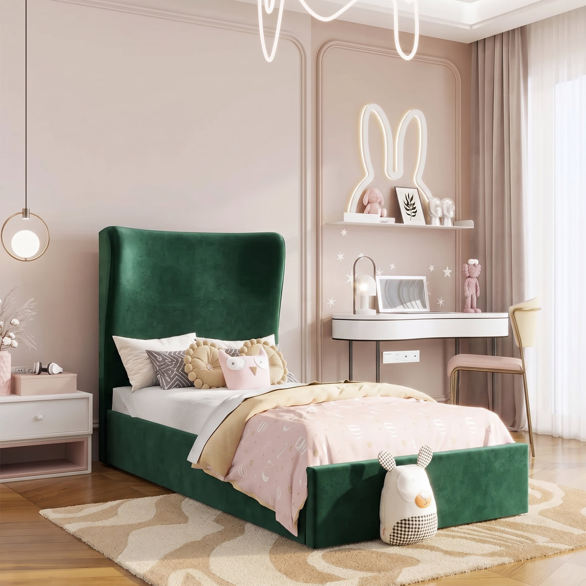 Plush Velvet Green