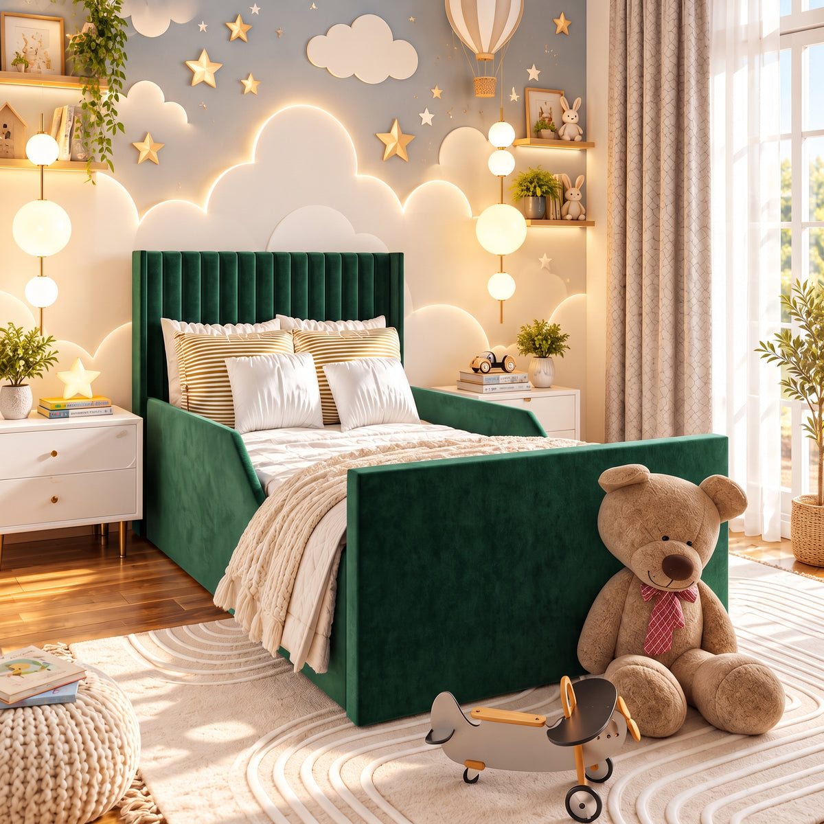 Plush Velvet Green
