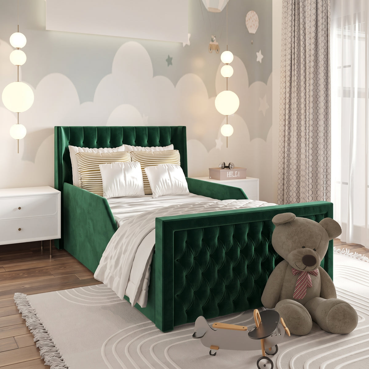Plush Velvet Green