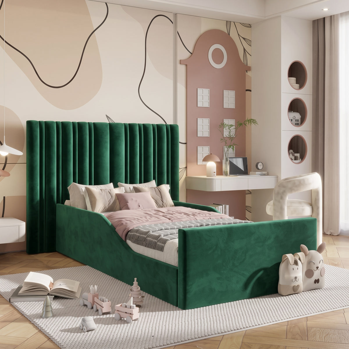 Plush Velvet Green