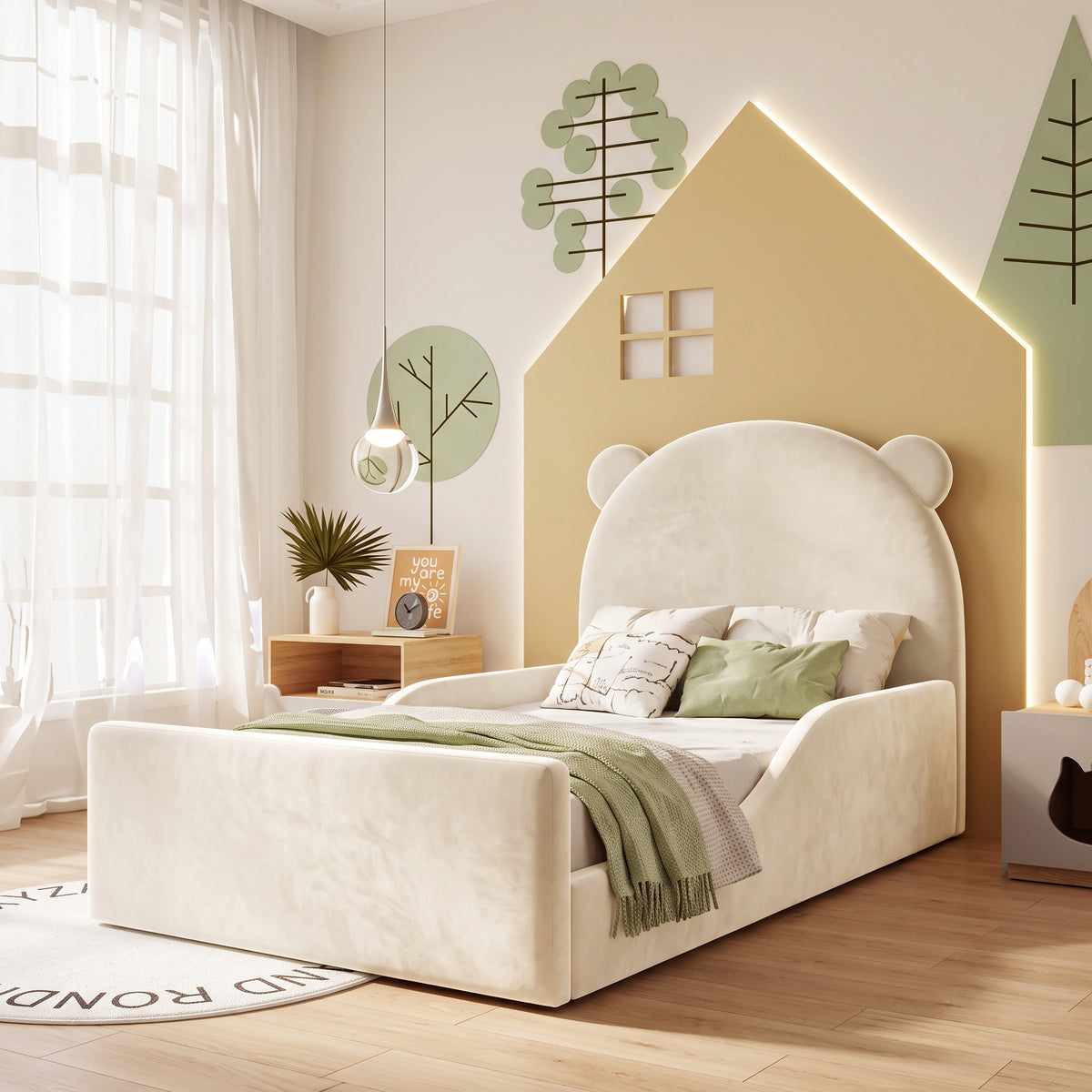 Plush Velvet Ivory