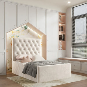 Plush Velvet Ivory