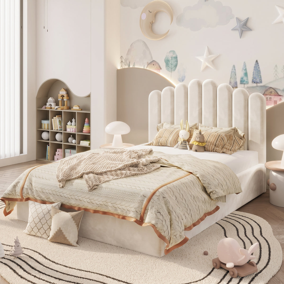Plush Velvet Ivory