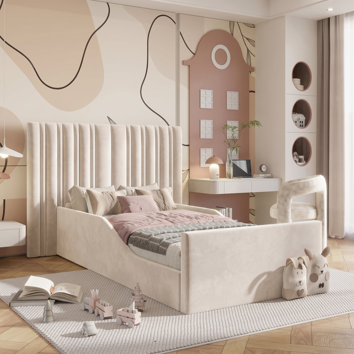 Plush Velvet Ivory