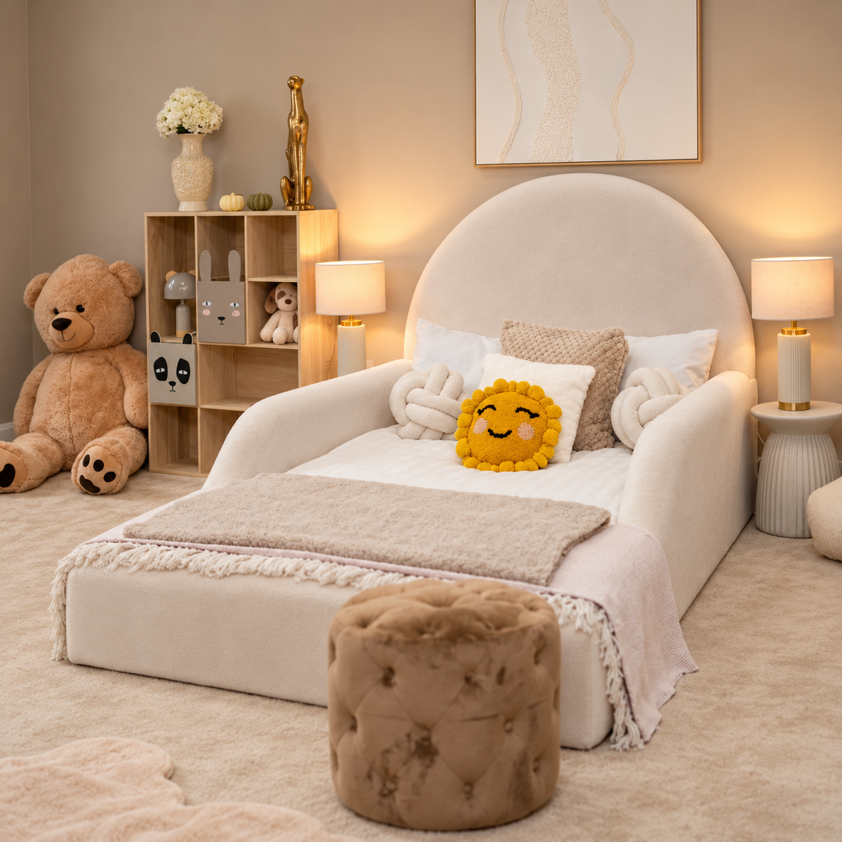 Plush Velvet Ivory