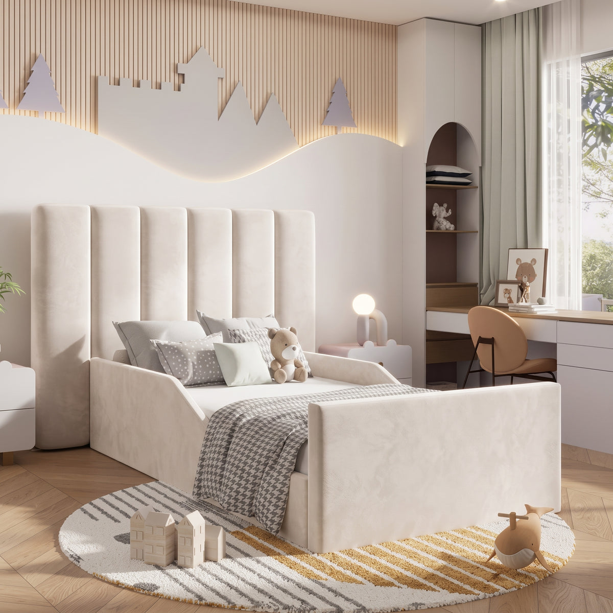 Plush Velvet Ivory