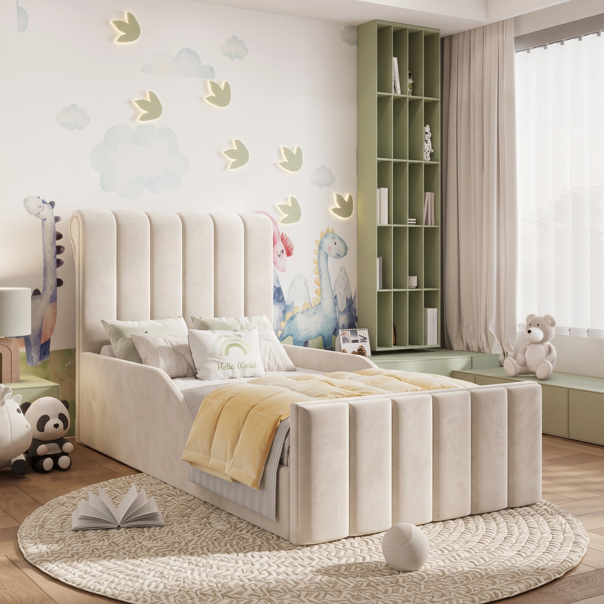 Plush Velvet Ivory