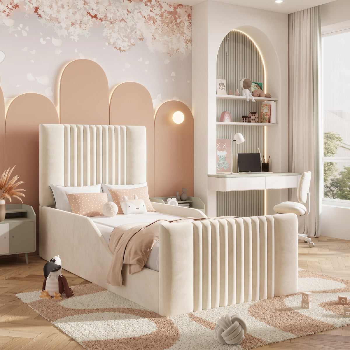 Plush Velvet Ivory