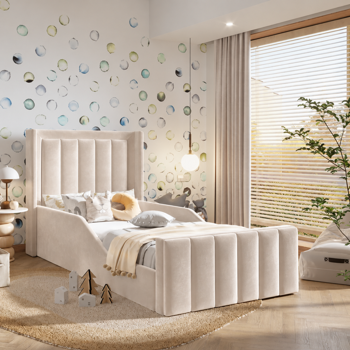 Plush Velvet Ivory