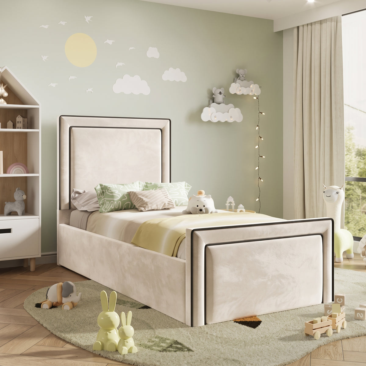 Plush Velvet Ivory