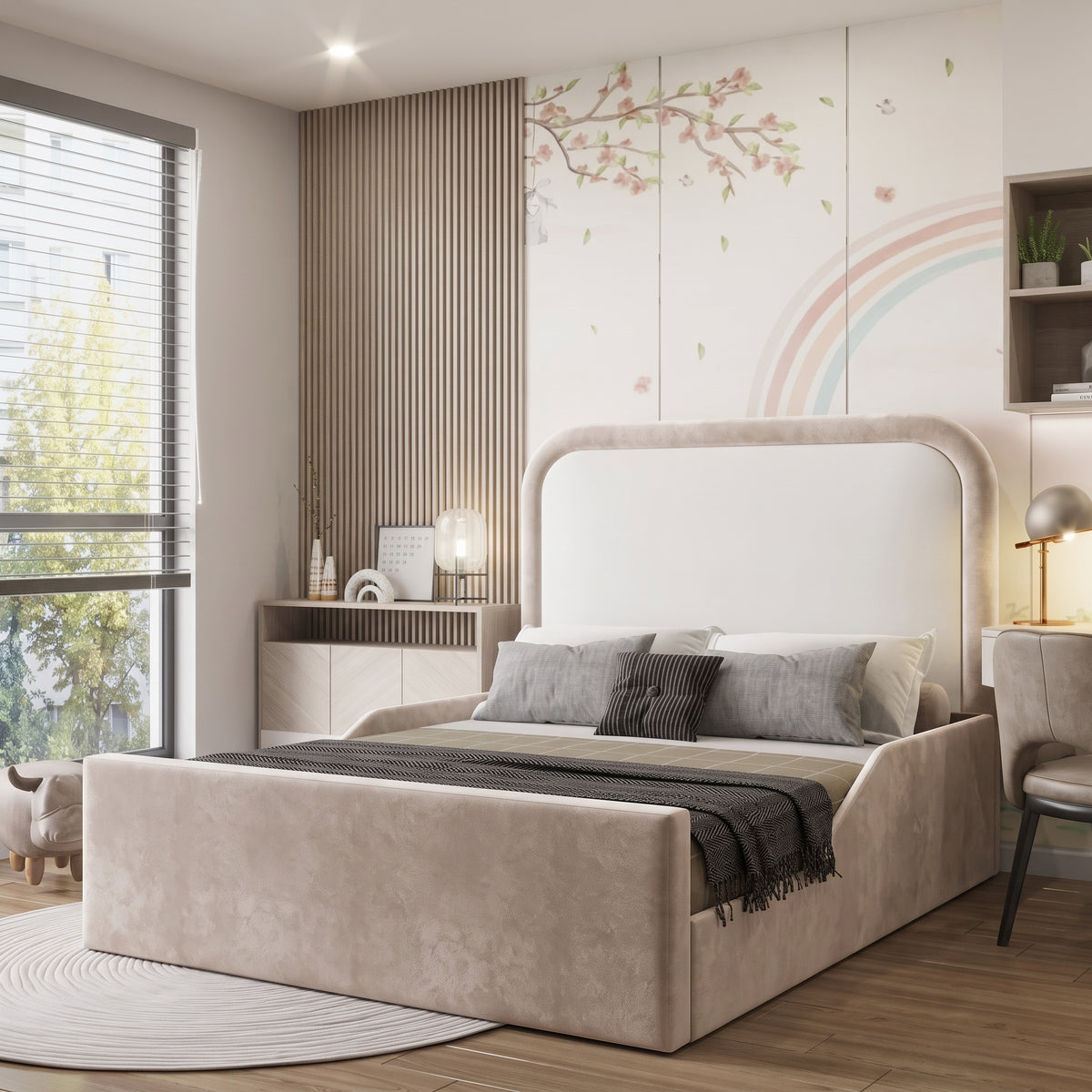 Plush Velvet Ivory