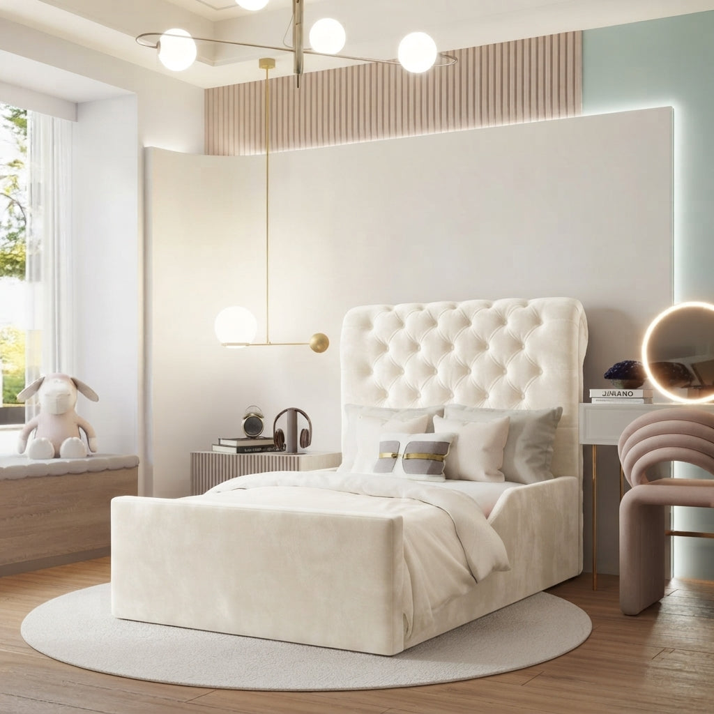 Plush Velvet Ivory