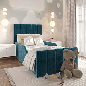 Plush Velvet Midnight Blue