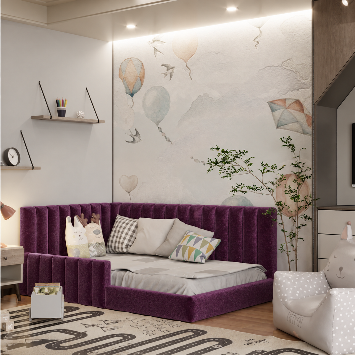 Plush Velvet Plum