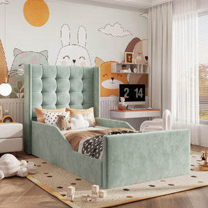 Plush Velvet Seafoam