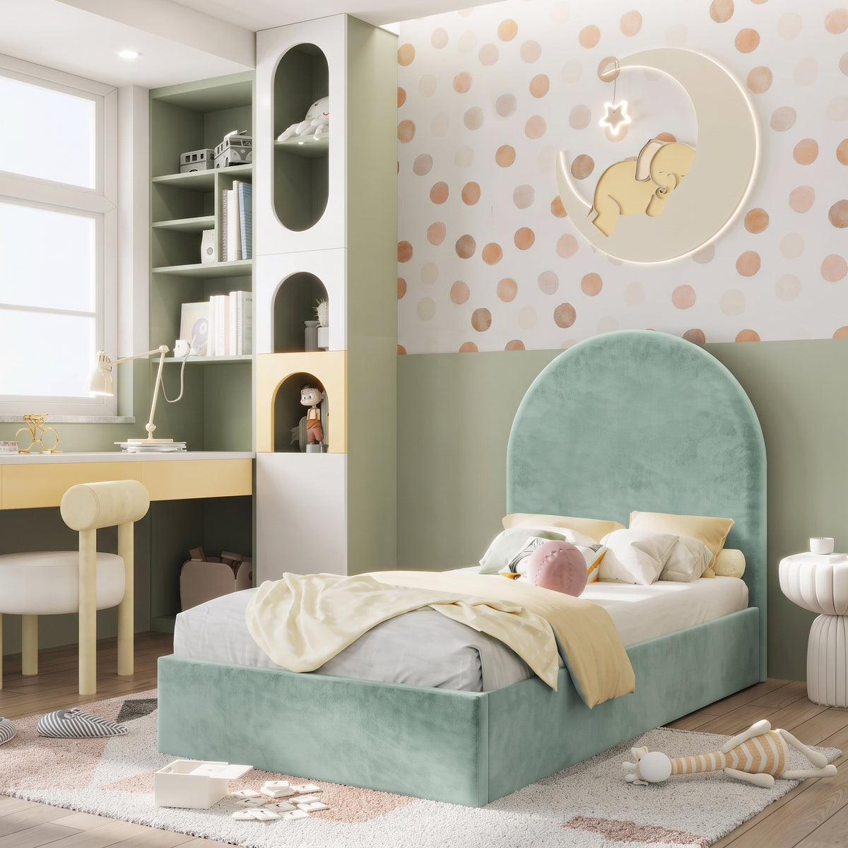 Plush Velvet Seafoam