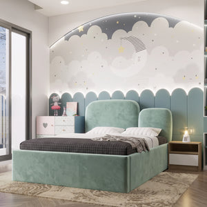 Plush Velvet Seafoam