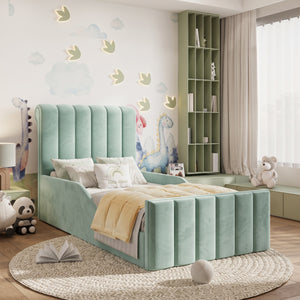 Plush Velvet Seafoam