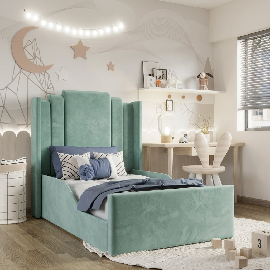 Plush Velvet Seafoam
