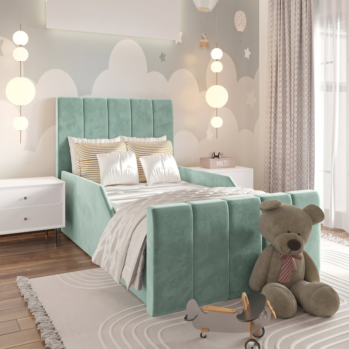 Plush Velvet Seafoam