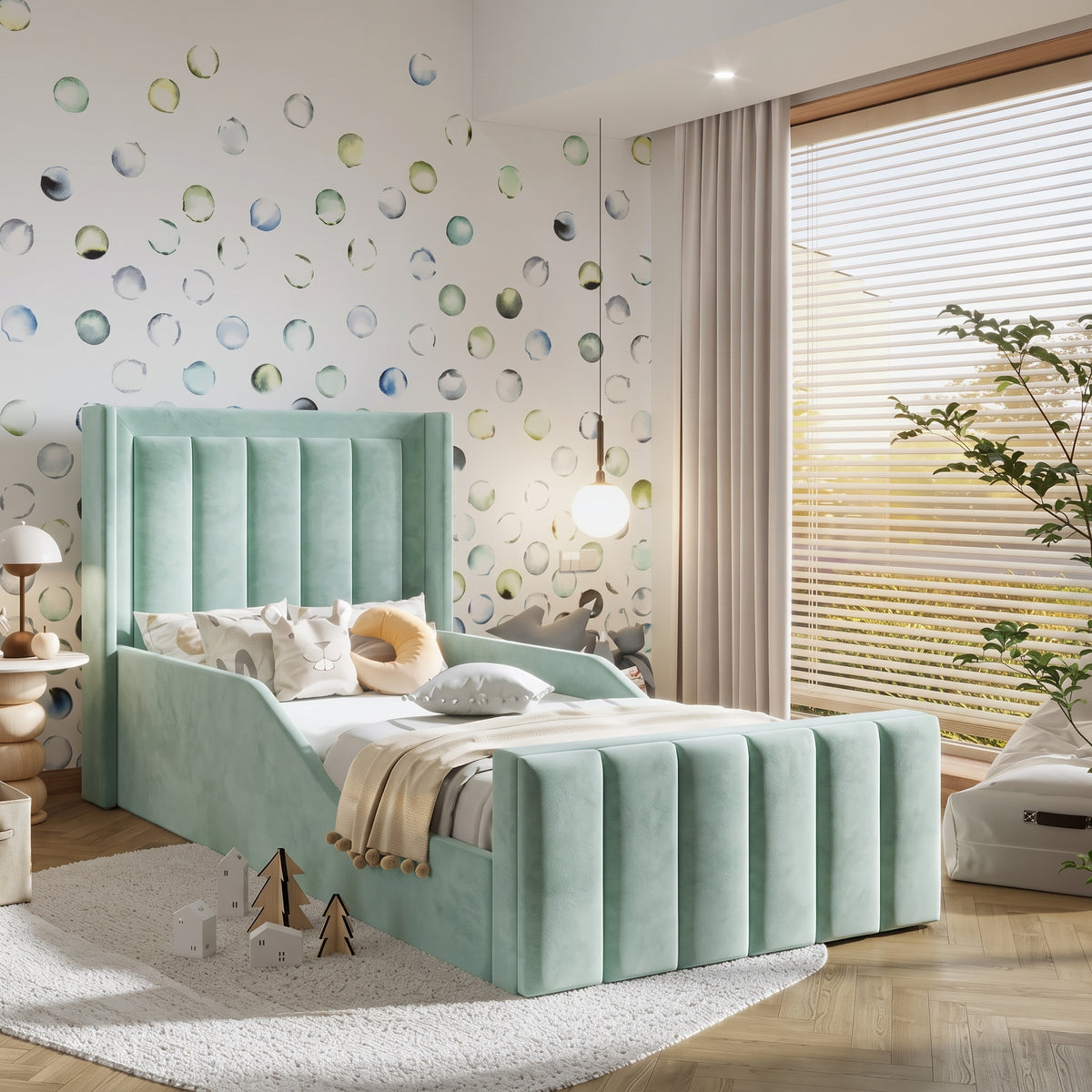 Plush Velvet Seafoam
