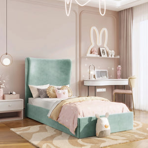 Plush Velvet Seafoam