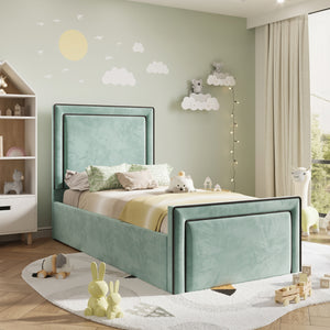 Plush Velvet Seafoam