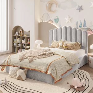 Plush Velvet Silver