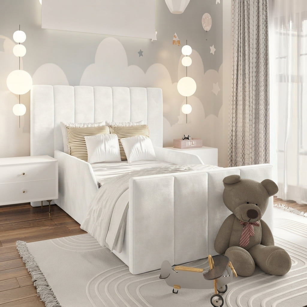 Plush Velvet White
