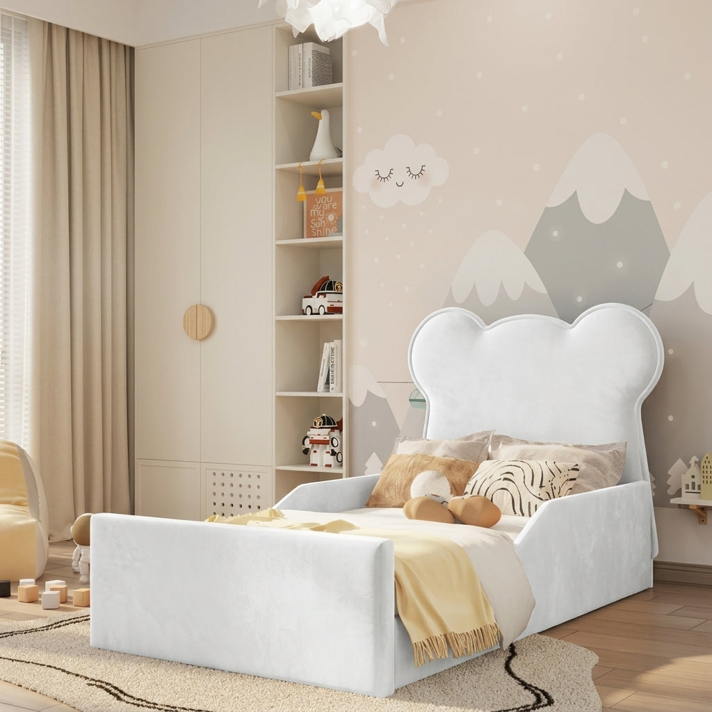 Plush Velvet White