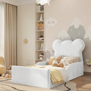 Plush Velvet White