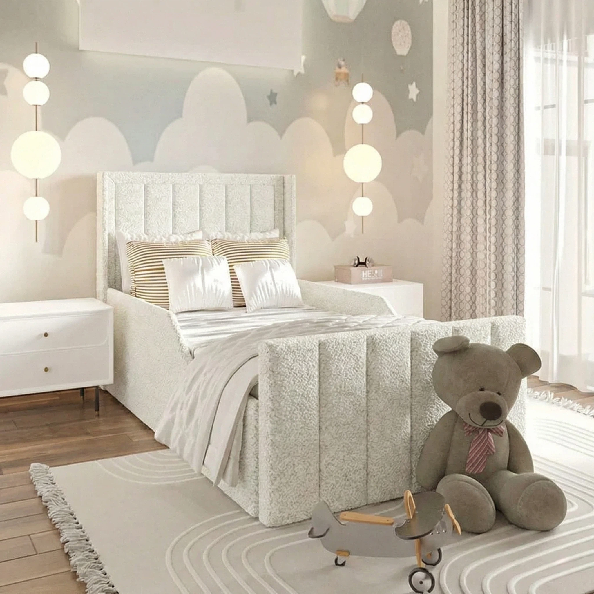 Boucle Warwick Andes Ecru