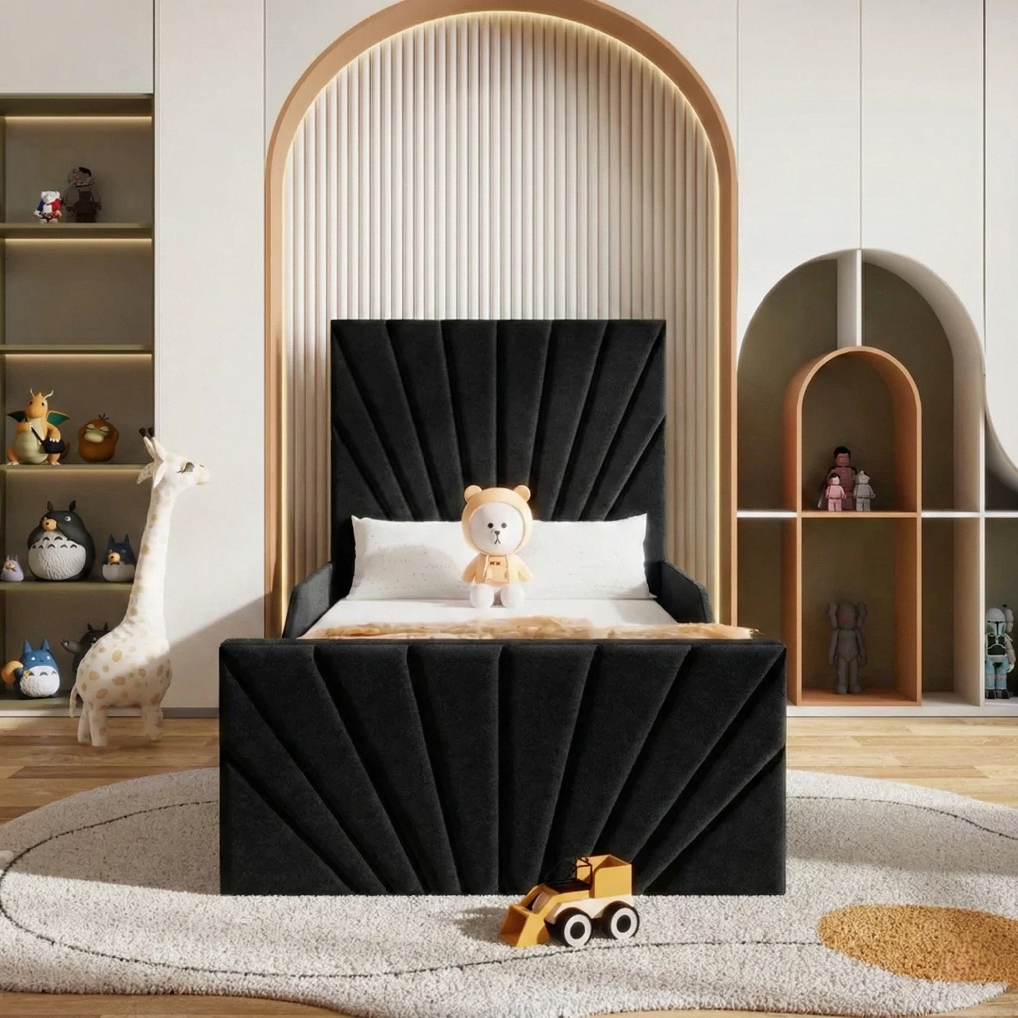 Plush Velvet Black