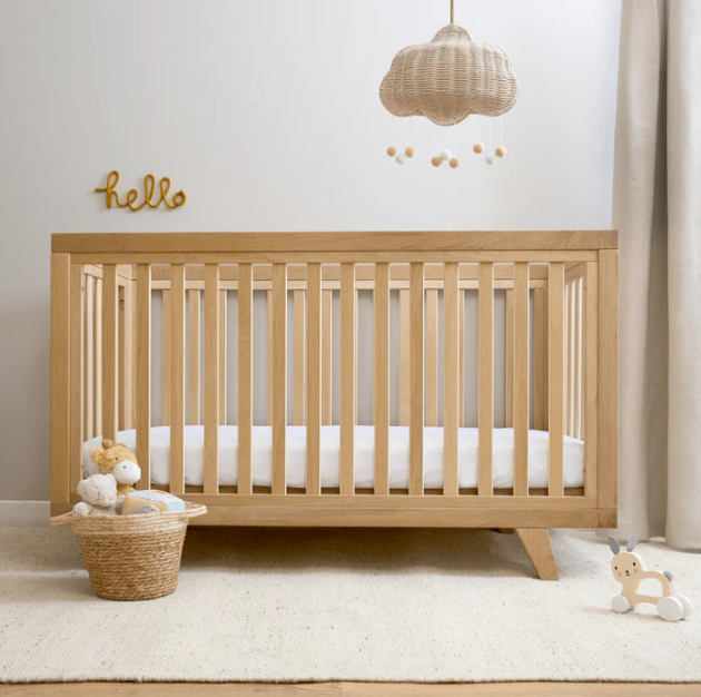 Clair De Lune Oak Cot Bed
