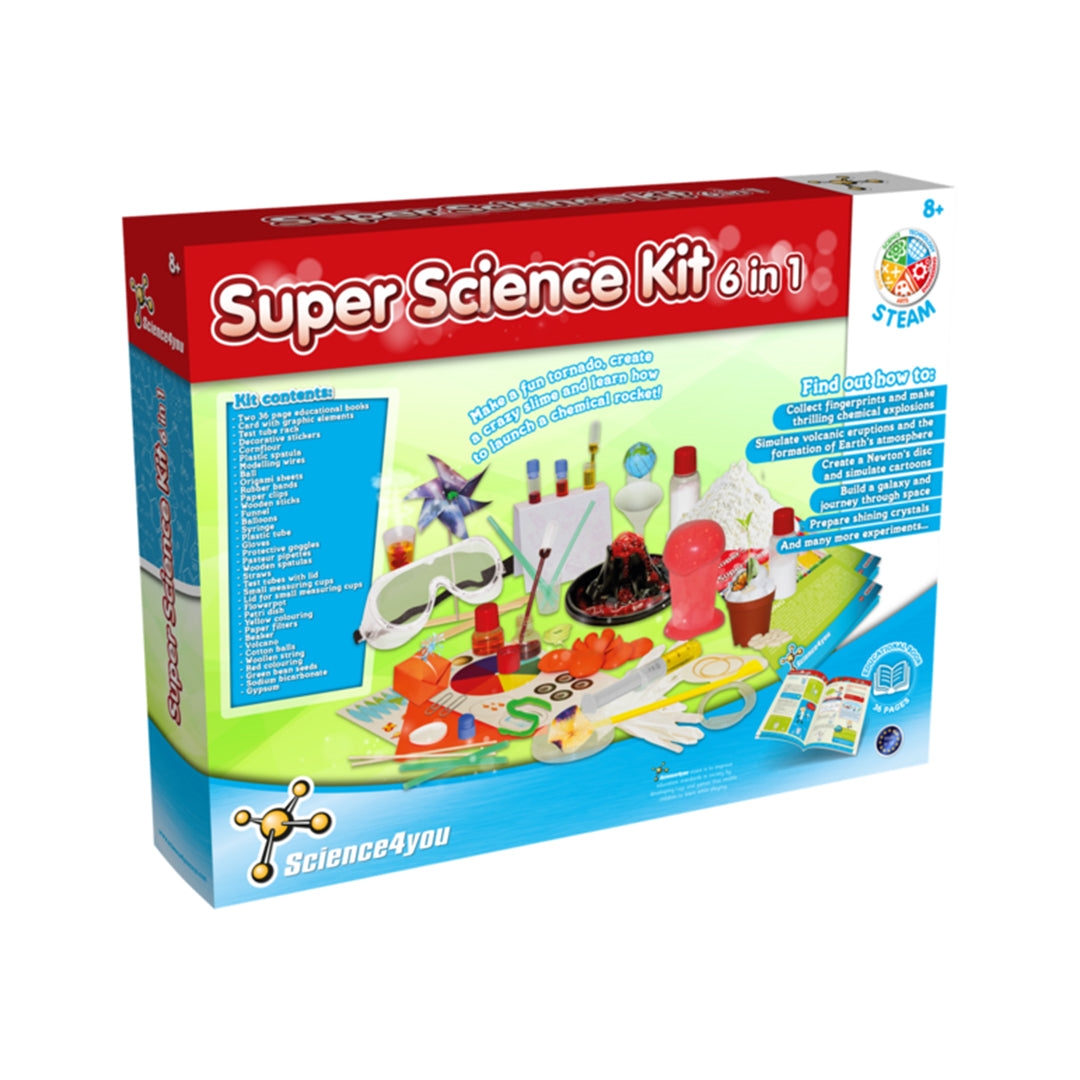 Super Science Kit 6 in 1