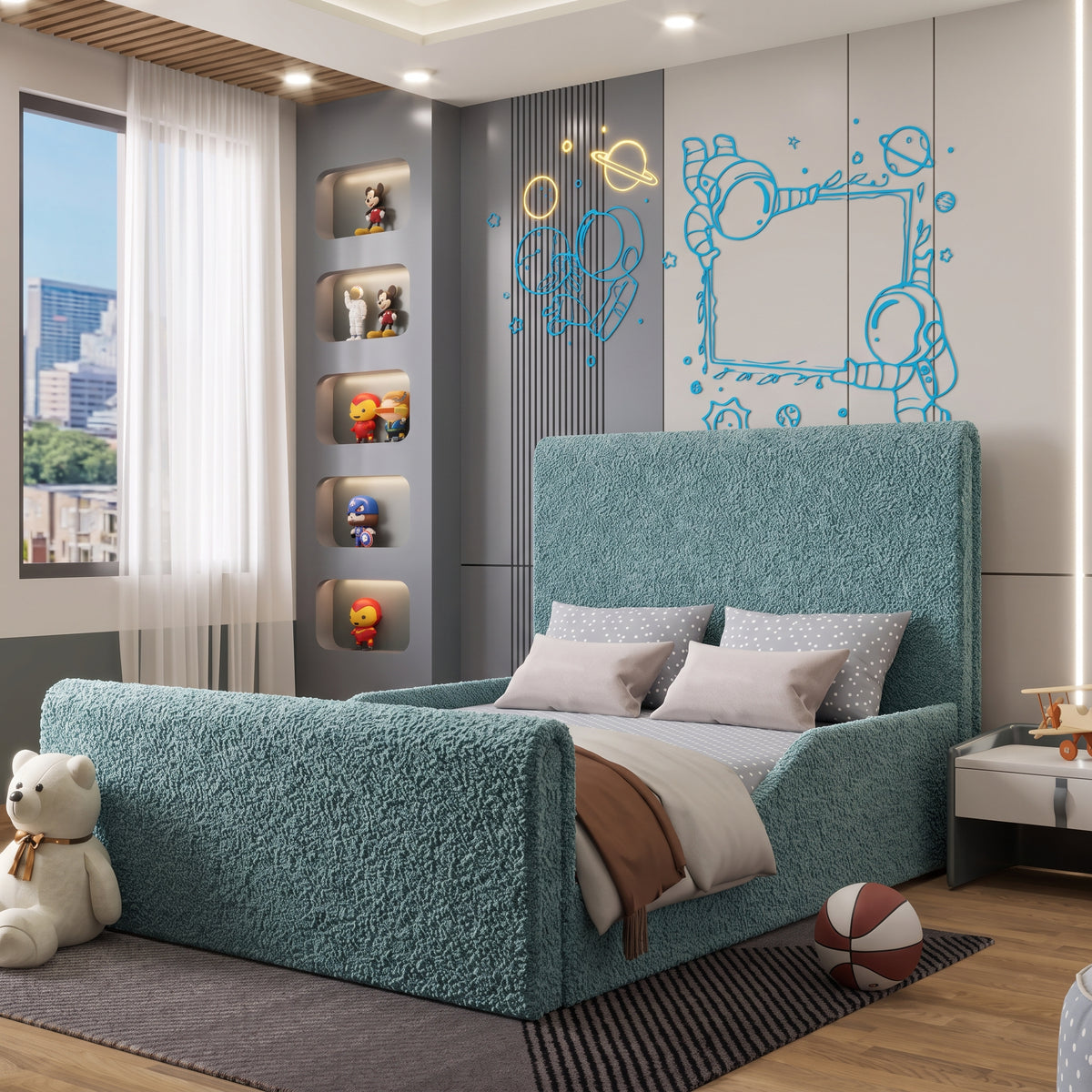 Teddy Teal