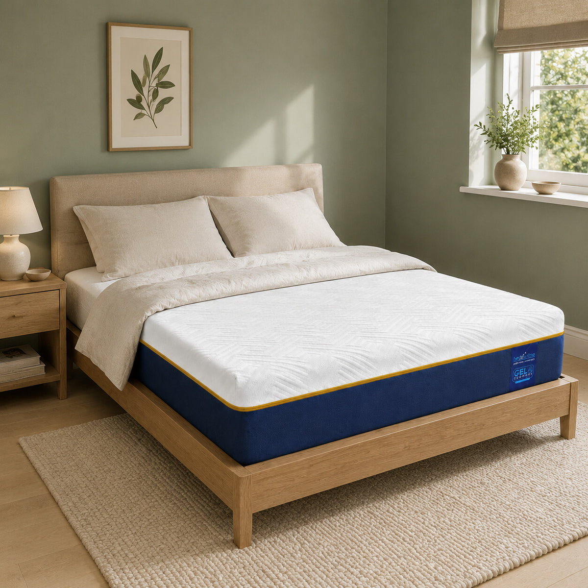 BedzOnline GelComfort cooling gel memory foam mattress