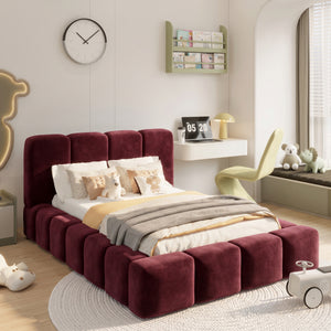 Plush Velvet Burgundy