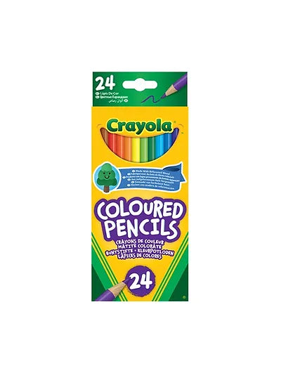 Crayola 24 Coloured Pencils Eco