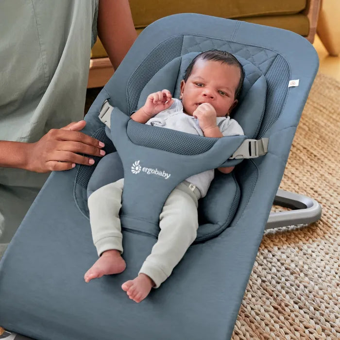 Ergobaby Evolve Bouncer - Oxford Blue