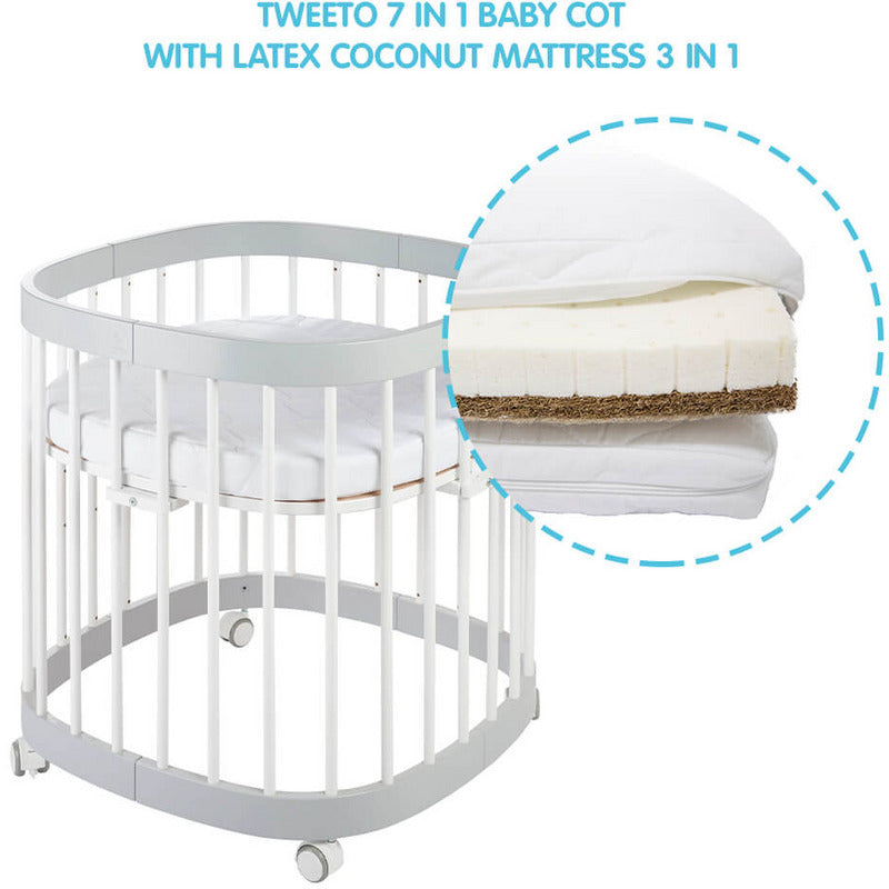 Tweeto 7 in 1 Baby Cot Babyfair Ltd