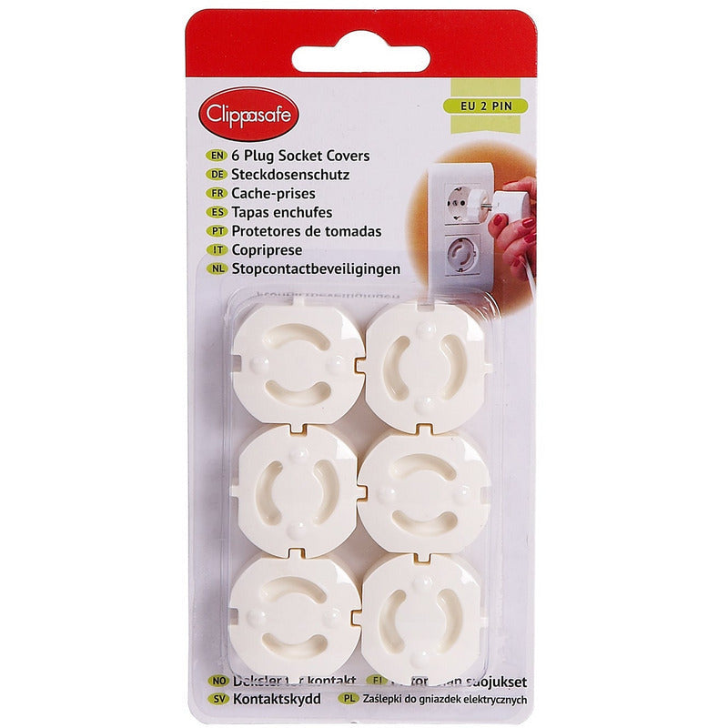 Clippasafe 3 Pin Plug Socket Covers Babyfair Ltd
