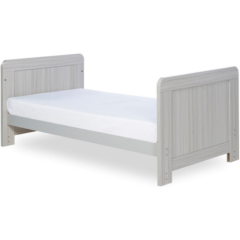 Ickle Bubba Pembrey Cot Bed - Ash Grey